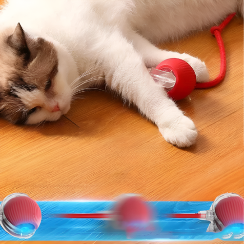 Catfri® CatBall: Automatisk Interaktiv Sjov Kat Jage Bold